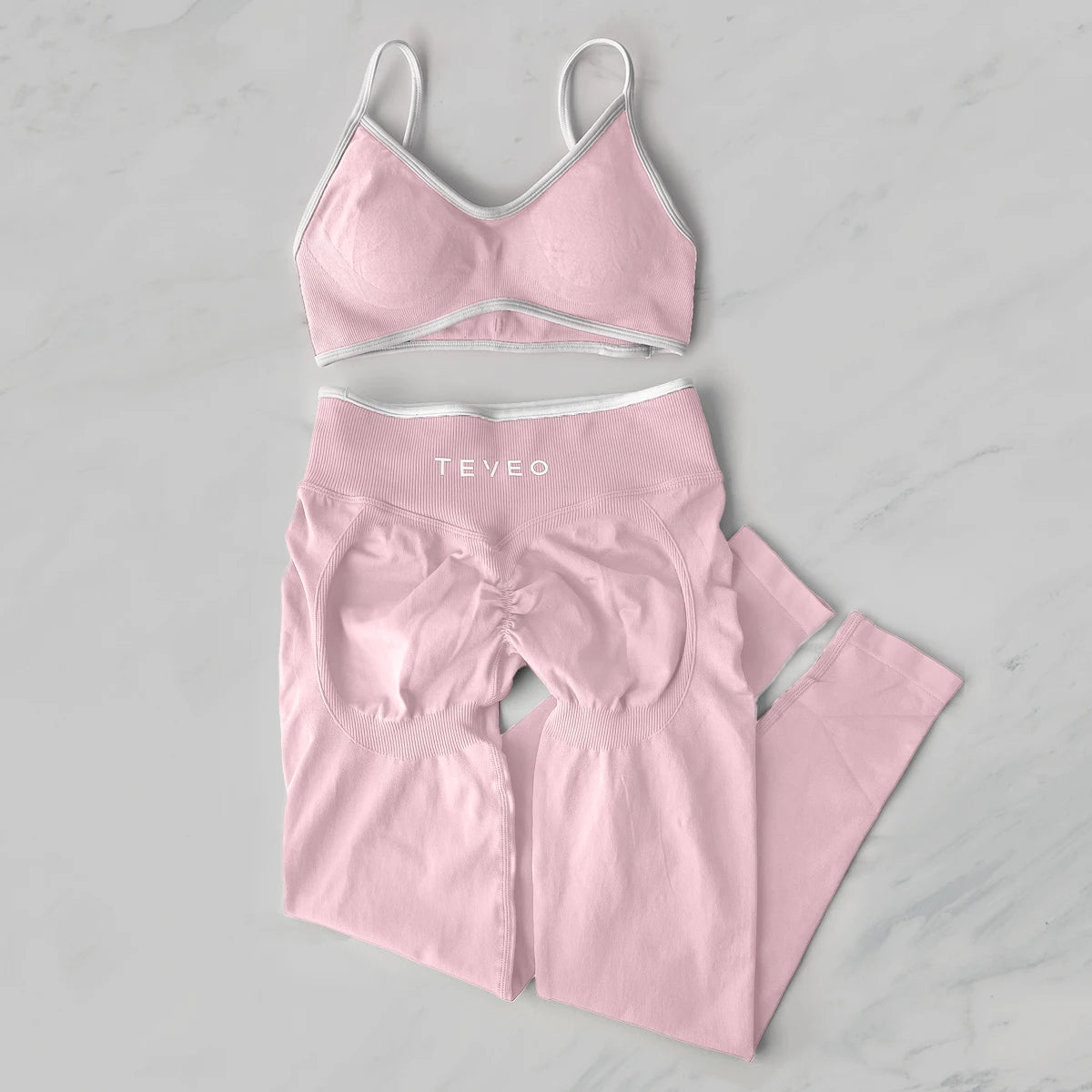 Conjunto Esportivo Feminino Sem Costura FlexaFit TREVEO
