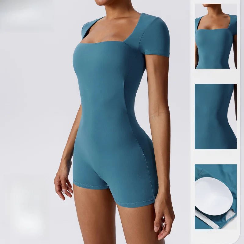Conjunto Esportivo Feminino Curto Sem Costura - SoftBody - LumiaVibe
