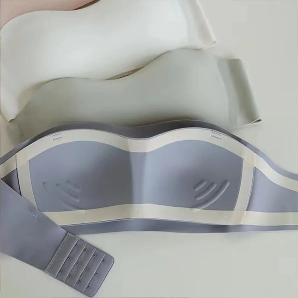 Sutiã Sem Alças Push - Up | IceSilk - LumiaVibe