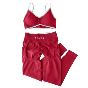 Conjunto Esportivo Feminino Sem Costura FlexaFit TREVEO