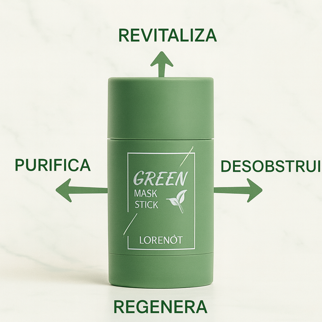 Green Mask™ Limpeza Profunda | Pague 1, Leve 3 + Necessaire Premium + Guia de Autocuidado GRÁTIS