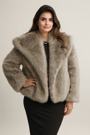 Winter Faux Fur Coat