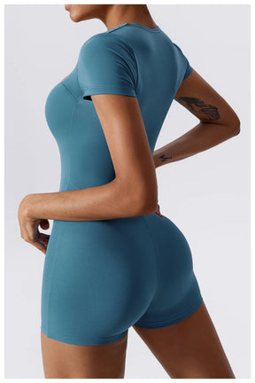 Conjunto Esportivo Feminino Curto Sem Costura - SoftBody