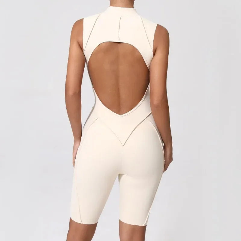 Macacão Esportivo Feminino Sem Costura-  ZenShape