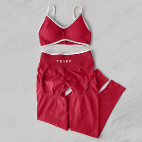 Conjunto Esportivo Feminino Sem Costura FlexaFit TREVEO