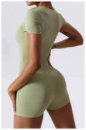Conjunto Esportivo Feminino Curto Sem Costura - SoftBody