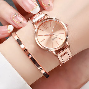 Relógio Feminino Lumia Estilo Casual e Elegante, com Pulseira Complementar