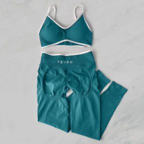 Conjunto Esportivo Feminino Sem Costura FlexaFit TREVEO