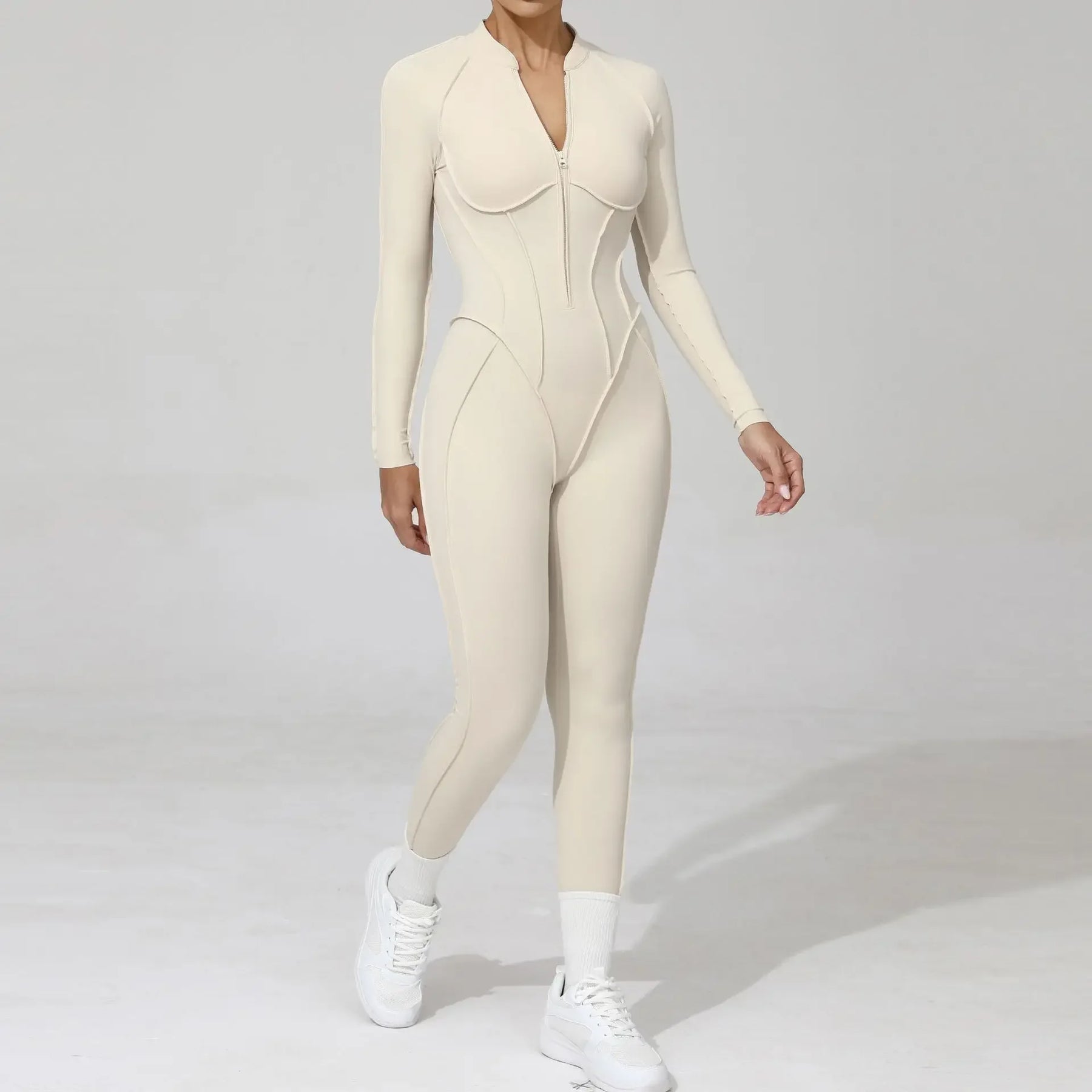 Macacão Esportivo Feminino Sem Costura-  ZenShape