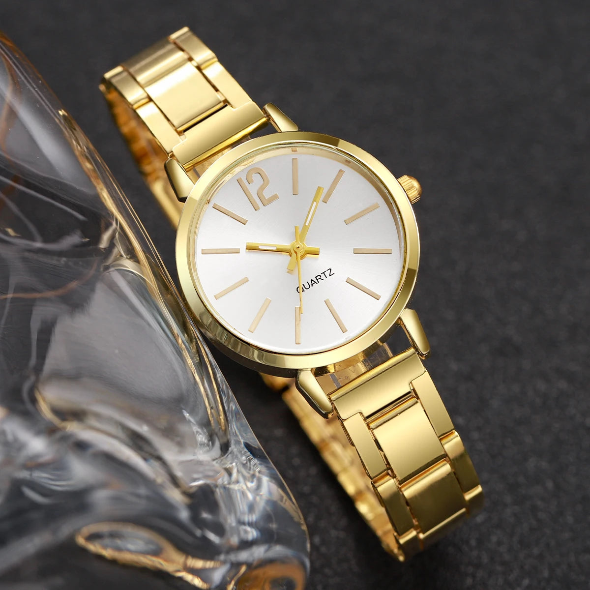 Relógio Feminino Lumia Estilo Casual e Elegante, com Pulseira Complementar