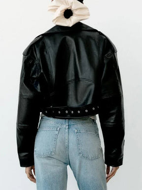 Casaco Feminino Biker Vintage