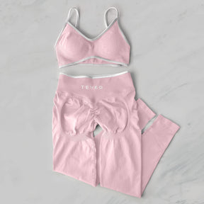 Conjunto Esportivo Feminino Sem Costura FlexaFit TREVEO