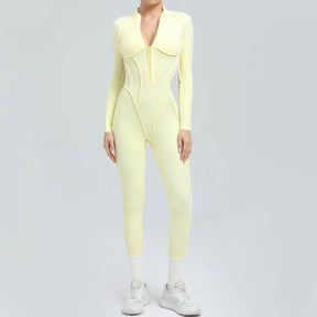 Macacão Esportivo Feminino Sem Costura-  ZenShape
