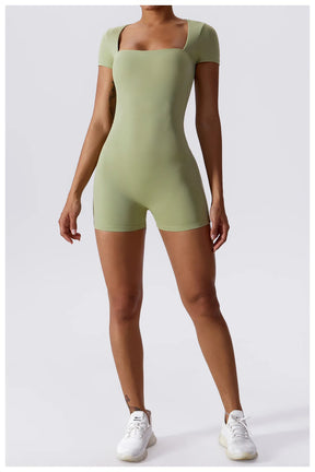 Conjunto Esportivo Feminino Curto Sem Costura - SoftBody