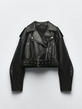 Casaco Feminino Biker Vintage