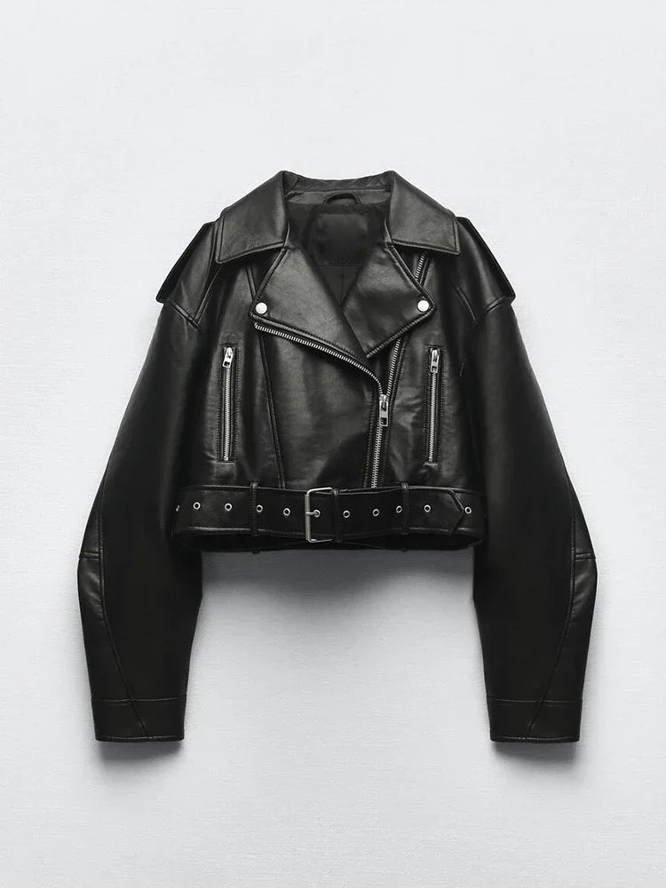 Casaco Feminino Biker Vintage