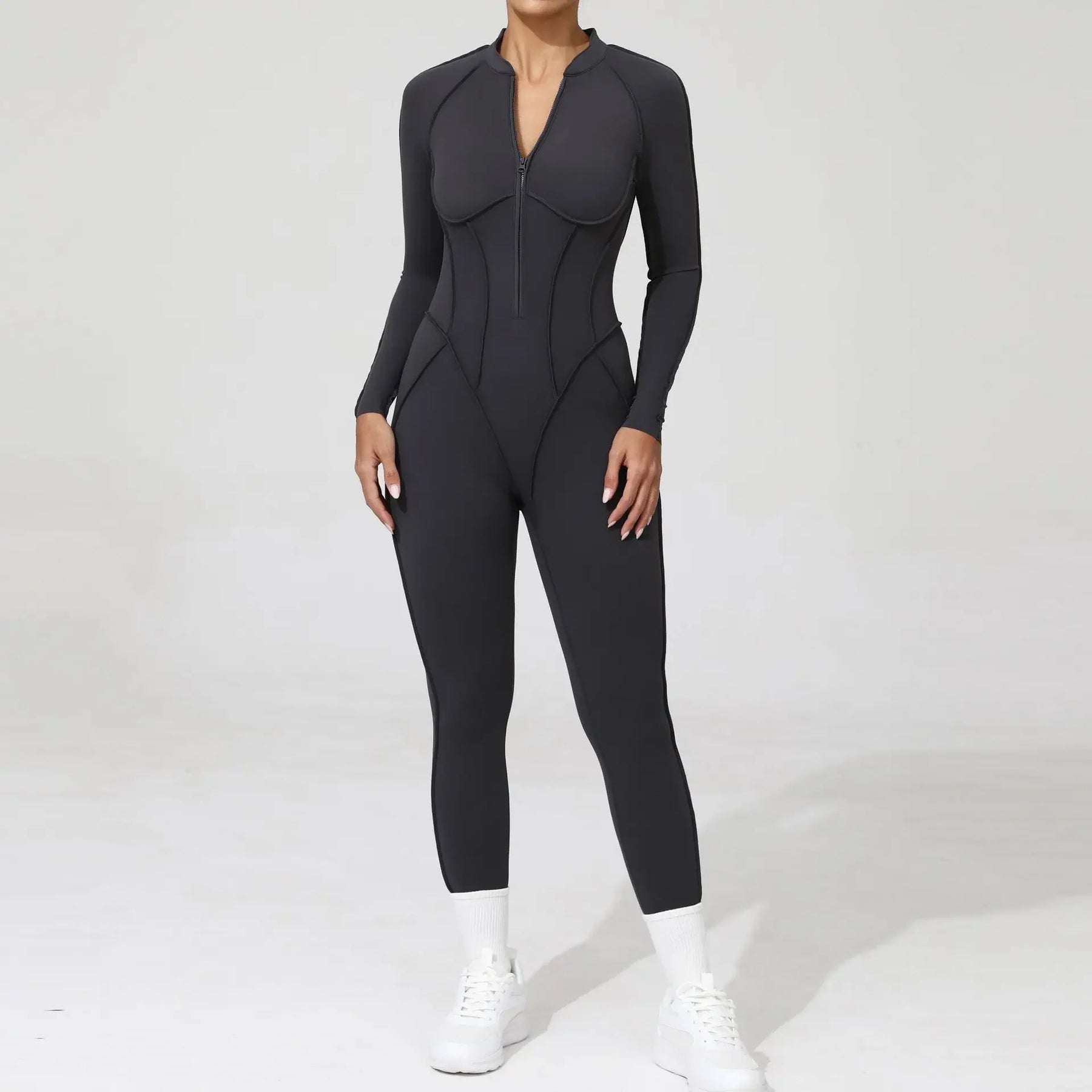 Macacão Esportivo Feminino Sem Costura-  ZenShape