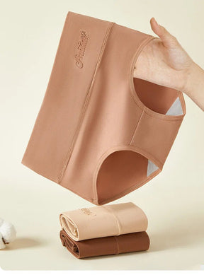 Kit 3 Calcinhas Modeladoras Plus Size Sem Costura | LumiShape Cotton - LumiaVibe