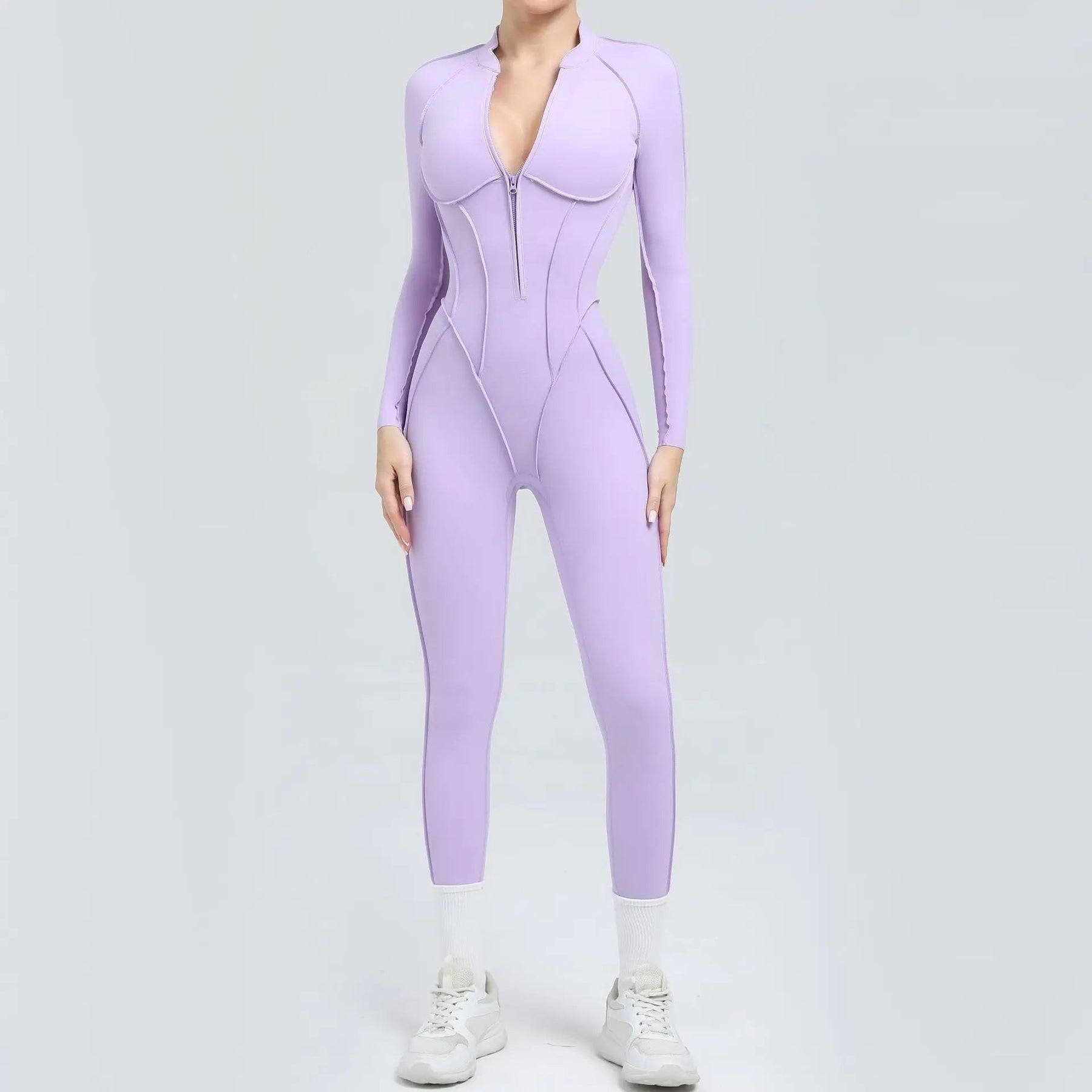 Macacão Esportivo Feminino Sem Costura - ZenShape - LumiaVibe