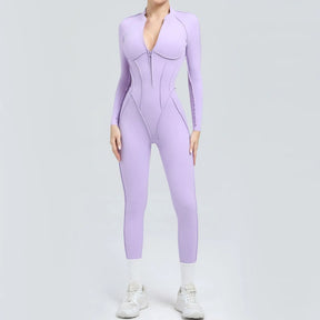 Macacão Esportivo Feminino Sem Costura - ZenShape - LumiaVibe