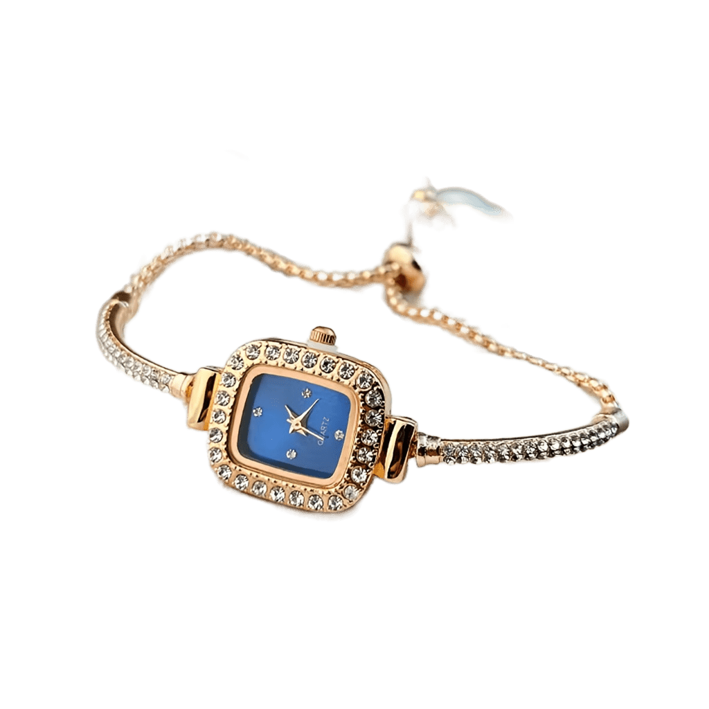 Relógio Feminino Square Alloy | Design Elegante com Movimento de Quartzo - LumiaVibe